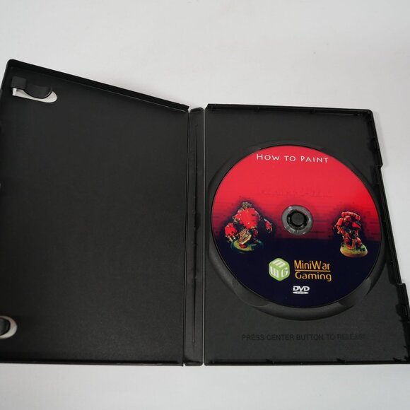 MiniWarGaming Painting Bootcamp & Red Power Armour How-To DVDs set of 2 TESTED - Picture 7 of 7